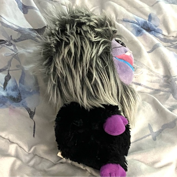 Ty Beanie Boos Frizzys JIPS the Monster Plush 7" Purple Glitter Eyes Collectable - Picture 3 of 5